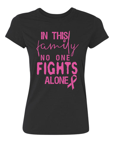 Kropsis In This Family No Ones Fight Alone Women's T-Shirt